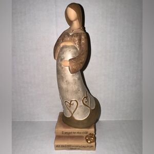 Legacy of Love Expectant Mother Figurine Kim Lawrence Baby Shower Christian 8”
